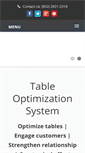 Mobile Screenshot of optitable.com